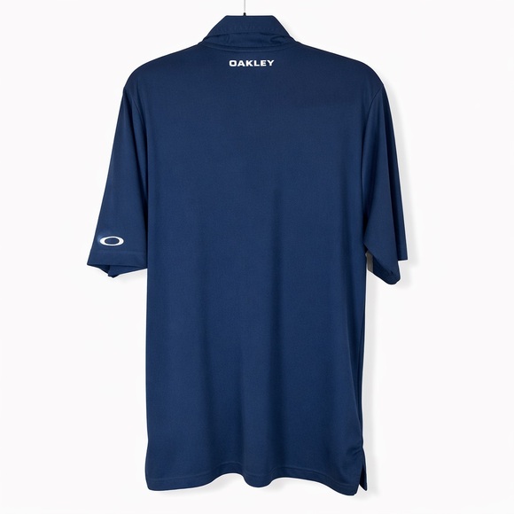 Oakley Deep Blue Men's Polo Shirt - Picture 6 of 6